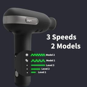 img 3 attached to Ultimate Pain Relief: Massage Gun Muscle Massager with Type-C Charging & 4 Massage Heads