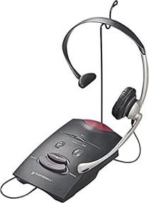 img 1 attached to Boost Your Communication: Plantronics S11 Telephone Headset System - Enhanced Audio, Black