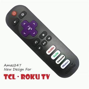 img 2 attached to Пульт дистанционного управления TCL Roku от Amaz247 - совместим с ​​всеми TCL ROKU встроенными телевизорами - не требуется программирование или сопряжение.