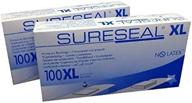 🩹 sureseal xl bandages, no latex #85200, package of 2 boxes (200 bandages), sure seal логотип