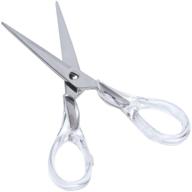 multibey scissors straight acrylic gold stainless steel multipurpose craft scissors 6 logo