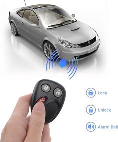 img 2 attached to 🔑 2 Pack Replacement Keyless Entry Remote Control Car Key Fob (LHJ011) for 2003-2006 Cadillac Escalade, Chevy Silverado, Tahoe, Suburban, Avalanche, Equinox, SSR, GMC Yukon, Sierra