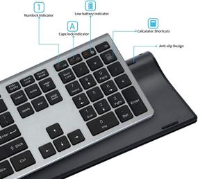 img 2 attached to Wireless Keyboard And Mouse Rechargeable