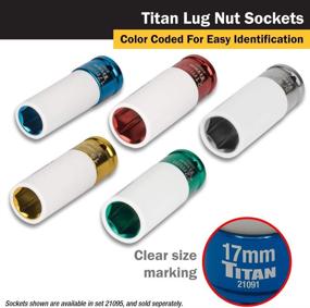 img 1 attached to Titan Tools 21091 Non Marring Socket