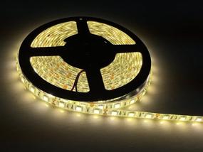 img 3 attached to 🌟 Pearlight LED Strip Light 5M 16.4ft Waterproof Flexible LED 3000k - Perfect for Home Lighting, Kitchen, Christmas - Indoor & Outdoor Decoration (Warm White)