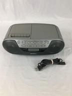 🎵 sony cfd-s05 cd radio cassette recorder with 6ft auxiliary cord logo