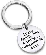 🎁 aktap keychain wedding gift: stepdaughter gifts daughter-in-law, a thoughtful present from mother-in-law logo