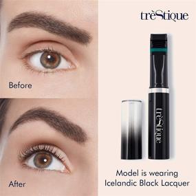 img 1 attached to treStiQue Good Vibes Mascara: Volume, Length & Built-in Curler for Women