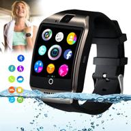 📱 ifuntecky smart watch for android phones with camera bluetooth and sim card slot - compatible with samsung ios phone 12 12 pro 11 10 - touchscreen smartwatch for men and women логотип