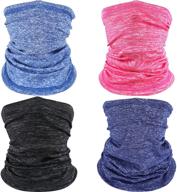 🧢 детская одежда для лета с уф-защитой: повязка-шарф на шею с защитой от солнца логотип