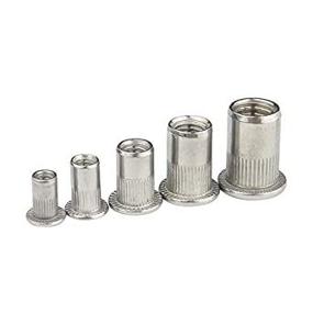 img 2 attached to M5 Rivet Nut Metric Insert Nut Thread Nutsert 30Pcs Assortment Kit 304 Stainless Steel