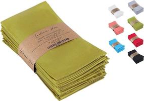 img 4 attached to Laodicea Home Napkins: The Ultimate Comfortable & Eco-friendly Reusable Solution