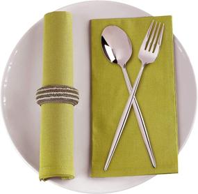 img 3 attached to Laodicea Home Napkins: The Ultimate Comfortable & Eco-friendly Reusable Solution