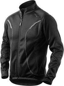 img 4 attached to 🧥 Letook Warm Winter Cycling Fleece Jacket for Men - Windproof Thermal Cycle Wear