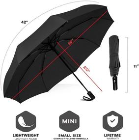 img 2 attached to Siepasa Windproof Waterproof Lightweight Umbrellas