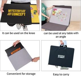 img 3 attached to Efficient Portable Folding Storage with Non-Slip Surface: A Smart Organizational Solution