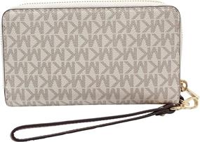 img 3 attached to Michael Kors Multifunction Wristlet Vanilla Women's Handbags & Wallets and Wristlets