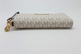 img 1 attached to Michael Kors Multifunction Wristlet Vanilla Women's Handbags & Wallets and Wristlets