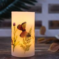 silverstro butterfly embedded flameless candle blink with timer(d3 логотип