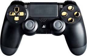 img 4 attached to 🎮 Playstation 4 Modded Controller - Gold Chrome, Master Mod with Rapid Fire, Drop Shot, Quick Scope, Sniper Breath, and More - Compatible with all Call of Duty Games - PS4 Controller