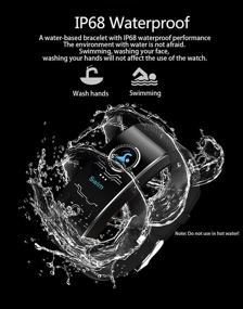 img 1 attached to 📱 Caredic Waterproof Fitness Tracker Smart Watch with Heart Rate Sleep Monitor, Step Calorie Counter, Pedometer for Men Women Kids - Activity Tracker