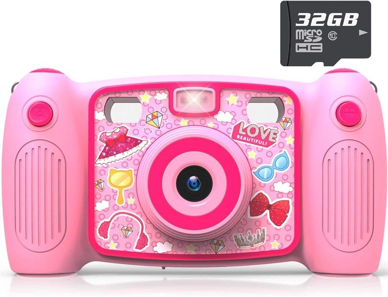 akamate digital children camcorder recorder 로고