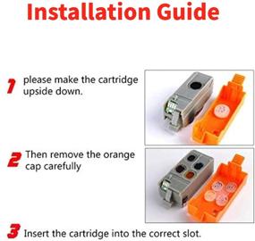 img 3 attached to 🖨️ Превосходный совместимый набор картриджей Canon PGI-35 CLI-36 для принтеров Canon Pixma iP110 iP100 TR150 - 4 черных (PGI-35) и 2 цветных (CLI-36)