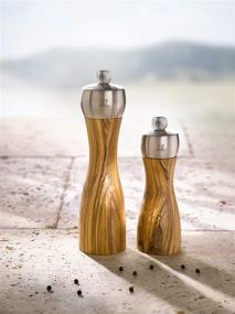 img 2 attached to Enhance Your Culinary Experience with the Peugeot Classic Fidji Pepper Mill, Olive Wood, 15 cm