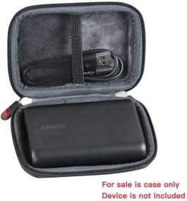 img 3 attached to 🔋 Hermitshell Hard EVA Travel Case for Anker PowerCore 10000mAh Ultra-Compact Power Bank - Fits External Batteries