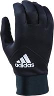 🧤 adidas awp shield gloves: enhanced touchscreen control with multiple conductivity points - various styles logo