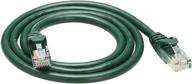 amazon basics cat-6 ethernet patch cable - green, 3-foot, 5-pack logo