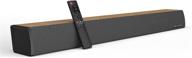 🔊 2021 sound bar: bestisan 2.0 channel soundbar for tv with deep bass, 3 equalizer modes, wired/wireless bluetooth 5.0 tv speaker (24-inch, optical/coaxial/aux connection) logo