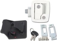 🔒 enhanced trailer security: ap products (013-534), white keyed trailer lock logo