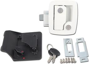 img 1 attached to 🔒 Enhanced Trailer Security: AP Products (013-534), White Keyed Trailer Lock