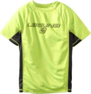 👕 stylish protection: introducing the laguna little dazed rashguard highlight for boys' clothing logo