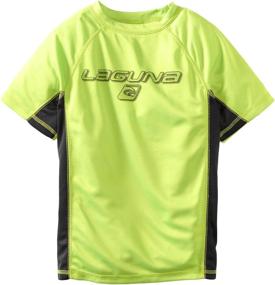 img 1 attached to 👕 Stylish Protection: Introducing the Laguna Little Dazed Rashguard Highlight for Boys' Clothing