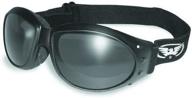 👓 enhanced visibility and protection: global vision eliminator airsoft goggles with dark lens 13389-sd logo