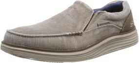 img 4 attached to Skechers Status Mosent Canvas Oxford Sneaker