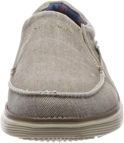 img 3 attached to Skechers Status Mosent Canvas Oxford Sneaker