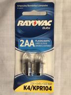 rayovac 620 k4 2 💡 krypton bulbs for optimal performance - carded logo