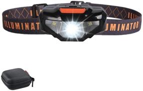 img 4 attached to 🔦 COSOOS Waterproof LED Headlamp Flashlight with Carrying Case - Lightweight Head Lamp for Camping, Running, Reading - No AA Battery Required