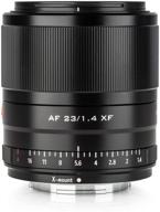viltrox 23mm f/1.4 x-mount lens - high-aperture aps-c auto-focus lens for fujifilm x-mount cameras (x-t3, x-h1, x20, t30, x-t20, x-t100, x-pro2) logo