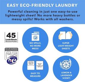 img 3 attached to 🌿 Fiji LG Power Sheet Laundry Detergent – Ultra Efficient, Eco-Friendly, and Travel-Size – Convenient Individual Packaging – 30 Sheets