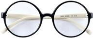 👓 agstum circle fashion eyeglasses - enhance your style with trendy glasses logo