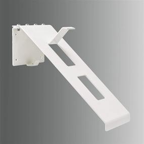 img 3 attached to Motorcycle Helmet Display and Wall Mount Holder for Shelf Rack Storage Fixation - Convenient White Mount