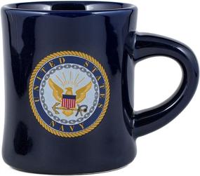 img 2 attached to Authentic United States Decal Stoneware Diner: Get a Taste of American Flair!