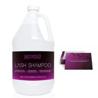 🧴 secretsid lash shampoo: effective professional eyelash extension cleanser in bulk 1 gallon - fragrance-free formula for salon-grade face and eye makeup remover logo