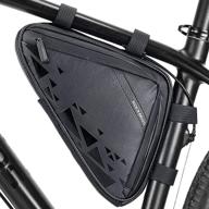 🚲 rockbros bike triangle frame bag with 1.5l capacity and dual side pockets: the perfect accessory for cyclists logo