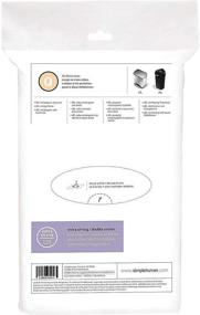 img 2 attached to 🗑️ Simplehuman Code Q Custom Fit Drawstring Trash Bags, 50-65L / 13-17 Gallon, 12 Refill Packs (240 Count), Enhanced SEO