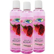 🌹 revitalize skin with agua de rosas 8 oz. rose water facial toner 3-pack! logo